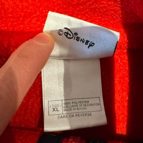 Walt Disney World 1/4 Zip Fleece Sz XL - Picture 4 of 5
